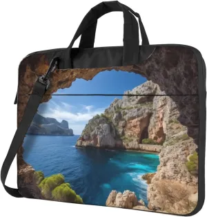 Arch in Mallorca Spain printed Portable Computer Bag Laptop Shoulder Bag Laptop Bag Sleeve