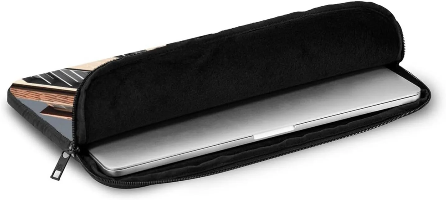 Architecture roof Laptop Case 17 inch, Shockproof Protective Computer Sleeve Cover Water Resistant Laptop Bag Carrying Tablet Cover Briefcase Handbags Gifts for Men Women