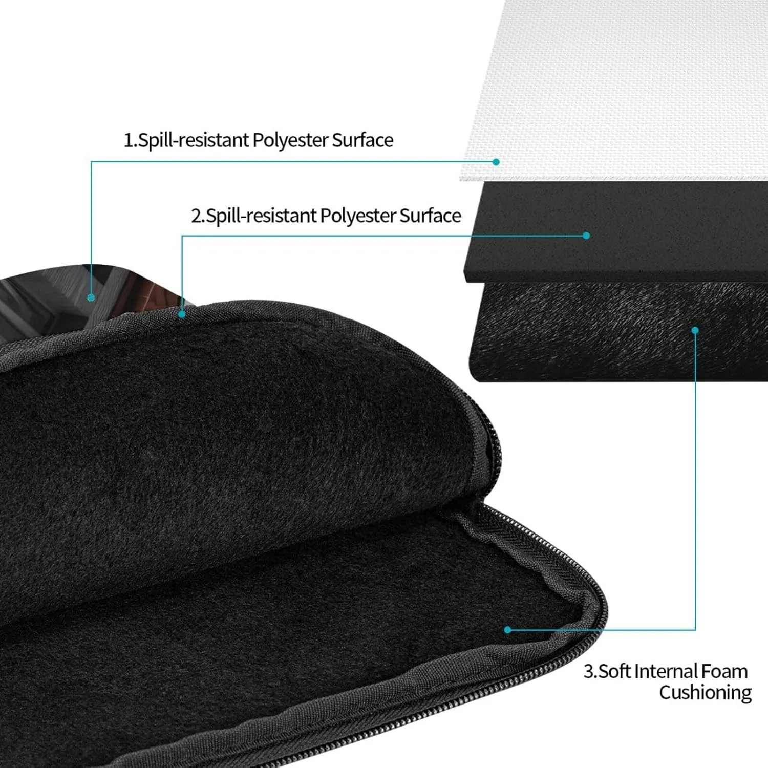 Architecture roof Laptop Case 17 inch, Shockproof Protective Computer Sleeve Cover Water Resistant Laptop Bag Carrying Tablet Cover Briefcase Handbags Gifts for Men Women