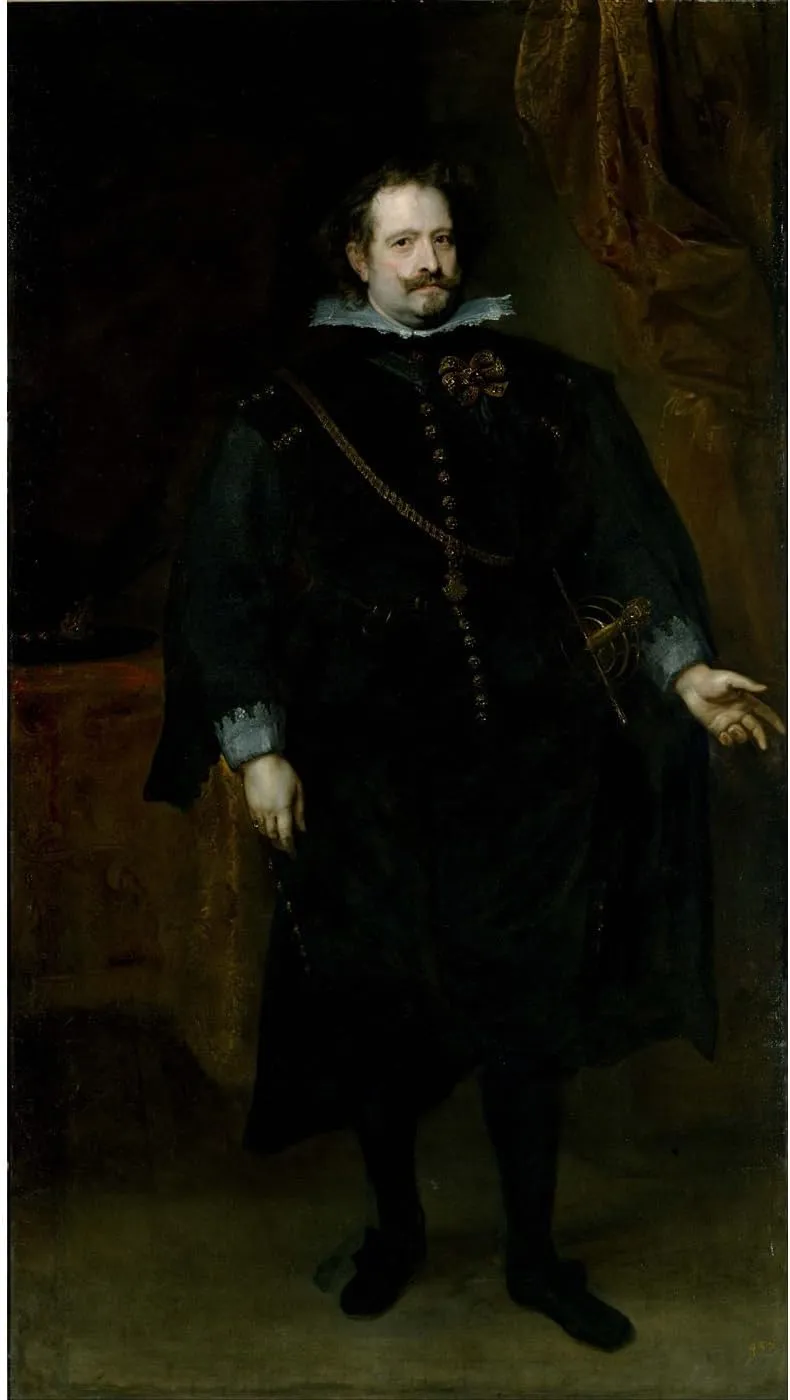 ARTICULOZY Giclee Print Rolled - Van Dyck - Diego Felipe de Guzman - 24x18 Inch Canvas Wall Decor Art Print