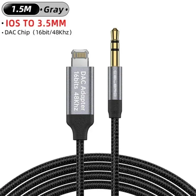 AUX Cable Type C to 3.5mm Jack Audio Plug Speaker Adapter For Samsung Huawei iPone Realme Car Headphone Computer Converter Wire