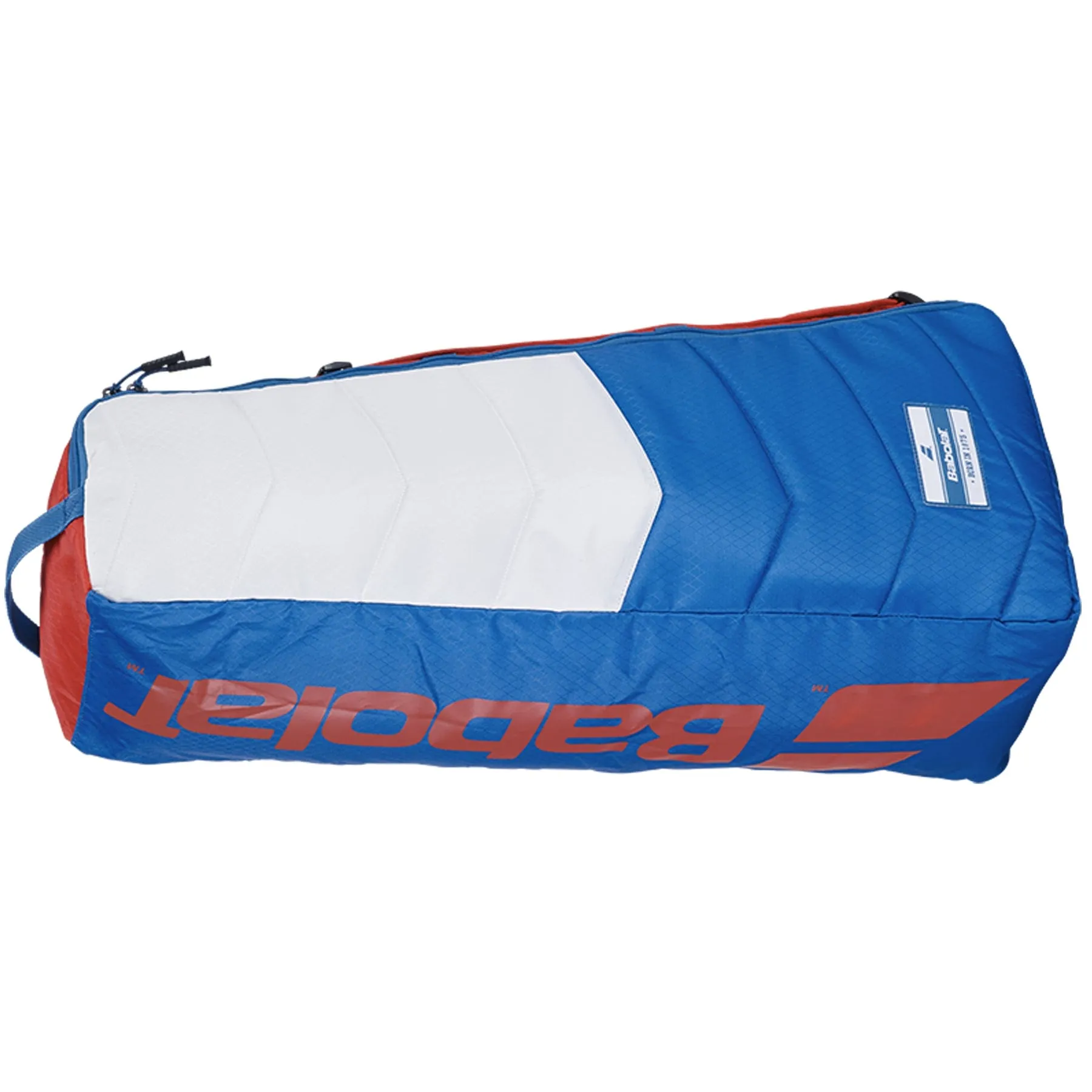 Babolat RH6 Evo Drive Tennis 6 Racket Bag - White / Blue / Red