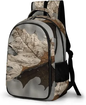 Backpack for Men Women Laptop Backpack An Old Withered Leaf Casual Daypack Laptop Bag for Travel