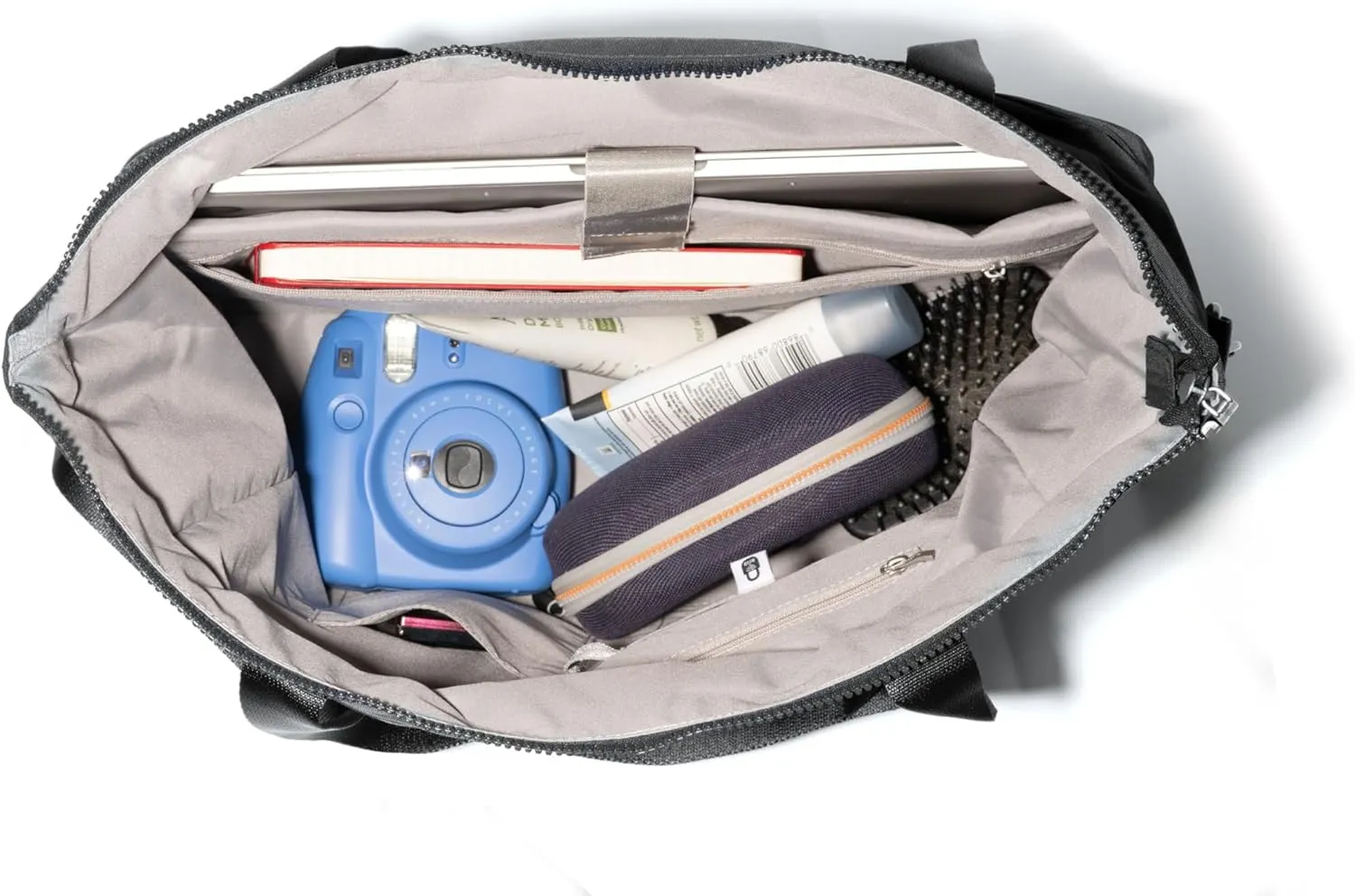 Baggallini Carryall Laptop Tote-Medium 12x19 Inch Travel Crossbody Shoulder Bag