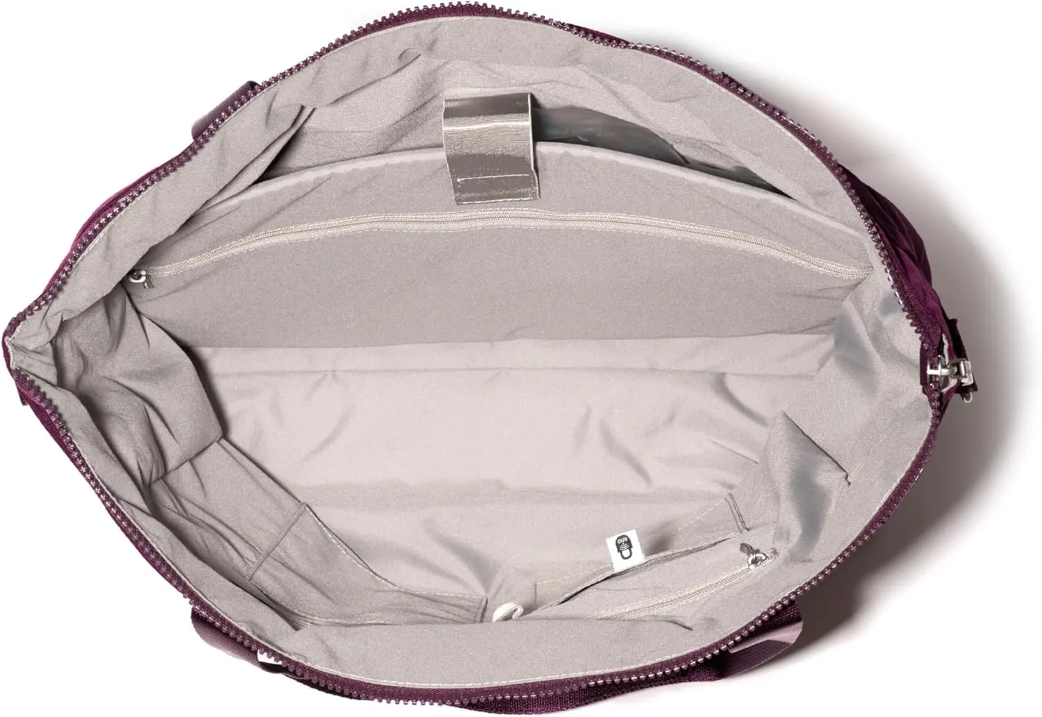 Baggallini Carryall Laptop Tote-Medium 12x19 Inch Travel Crossbody Shoulder Bag
