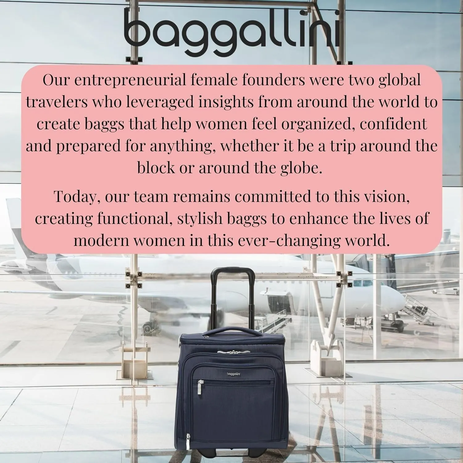 Baggallini Expandable Underseat Carry-On