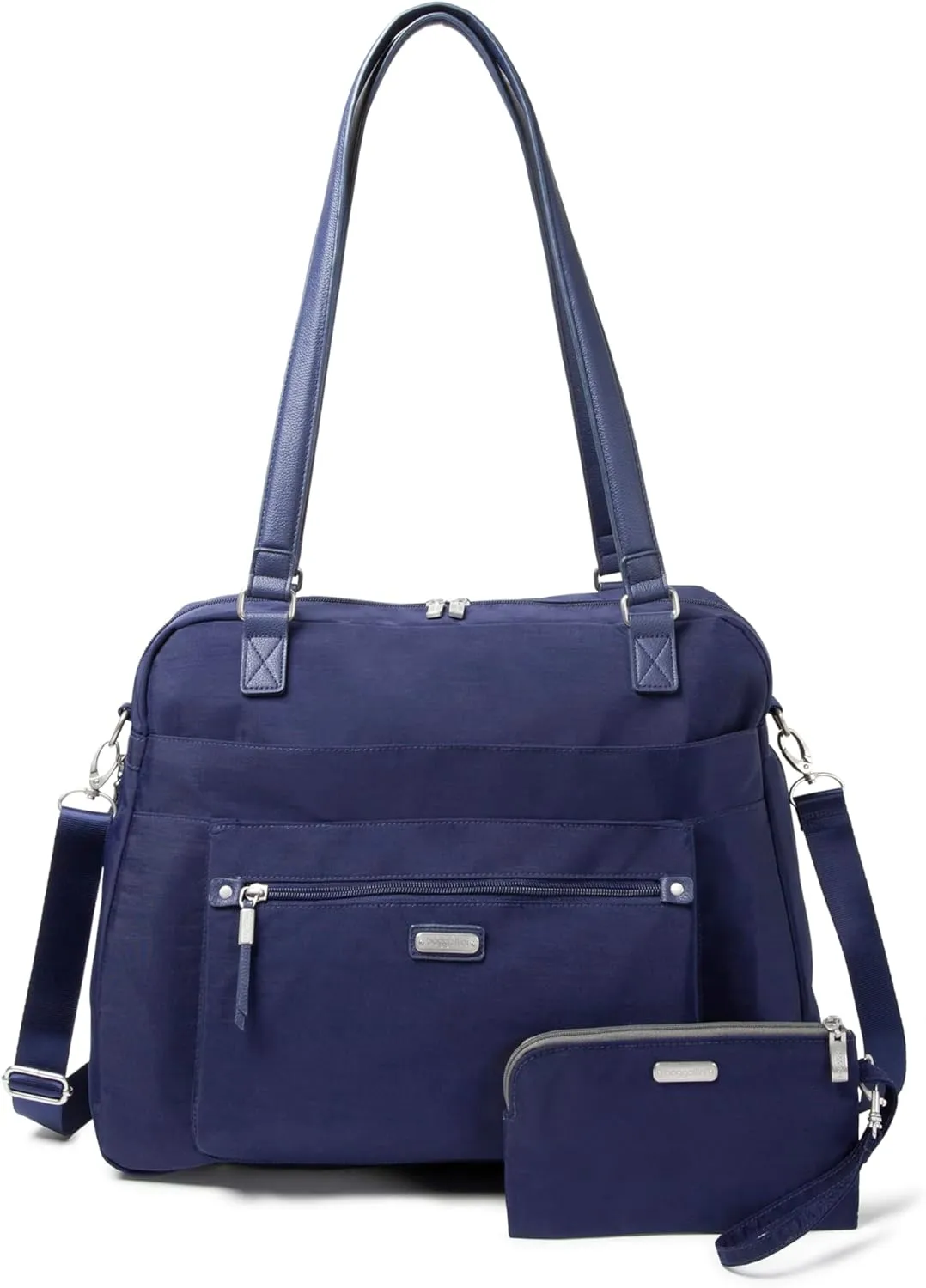 Baggallini Overnight Expandable Laptop Tote - Lightweight Travel Bag for Women