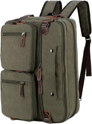 Baosha Convertible Briefcase Backpack 17 Inch Laptop Bag Case Business Briefcase HB-22