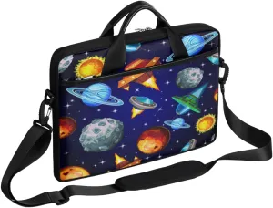 Baseball Ball Print Laptop Shoulder Messenger Bag Waterproof Laptop Briefcase with Handle and Padded Strap Case Sleeve
