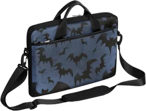 Basketball Texture Laptop Shoulder Messenger Bag Waterproof Laptop Briefcase Handle Padded Strap