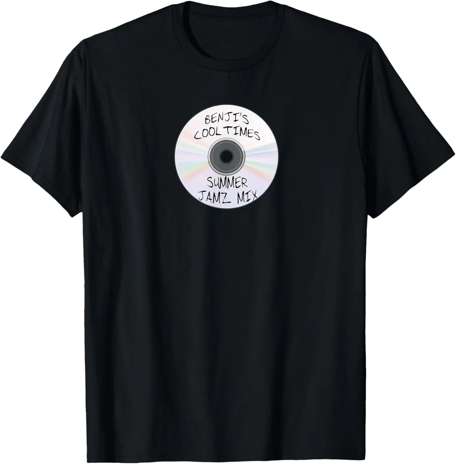 Benji's Cool Times Summer Jamz Mix CD T-Shirt