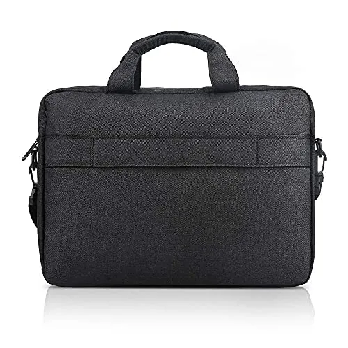 Bennett™ Mystic Unisex Adult Men's Laptop Bag 15.6 inch Side Shoulder Briefcase Satchel Messenger Business Bags for Men & Women Front Pocket for Laptop Accessories - Black (6 Month Warranty)