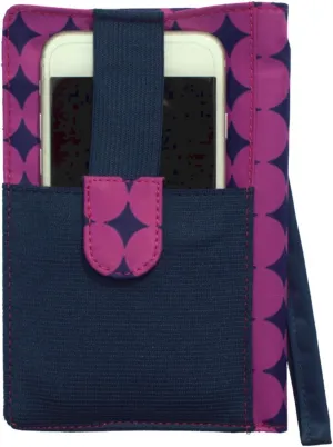 Big Skinny Women's Plus Size myPhone Bi-Fold Slim Wallet, Holds Up to 20 Cards