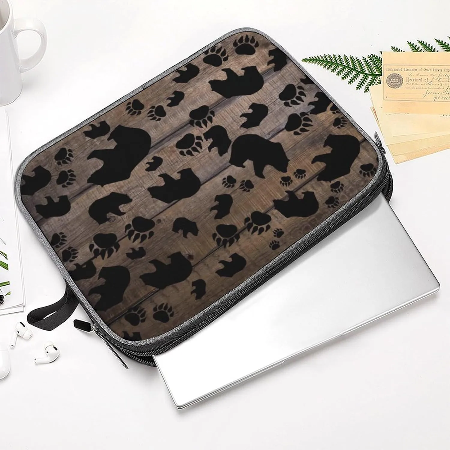 Blue Quaker Parrots Large Capacity Portable Laptop Case Unisex