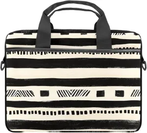 Boho Aesthetic Little Florals Laptop Bag Case Computer Sleeve Shoulder Messenger Bag for Work School