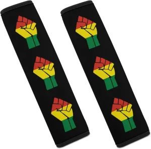 Bolivia Flag Resist Fashion Car Seat Belt Cover Pad for Shoulder Bag Camera Soft Comfort Accessories 2PCS