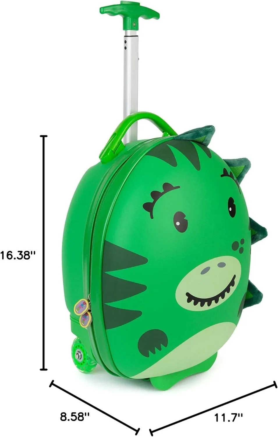 boppi Tiny Trekker Kids Luggage Travel Suitcase Carry On Cabin Bag Holiday Pull Along Trolley Lighweight Wheeled Holdall 17 Litre Hand Case American Airlines Underseat Compliant American Airlines Underseat Compliant