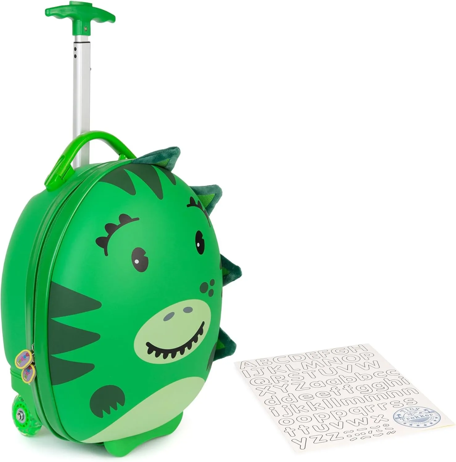 boppi Tiny Trekker Kids Luggage Travel Suitcase Carry On Cabin Bag Holiday Pull Along Trolley Lighweight Wheeled Holdall 17 Litre Hand Case American Airlines Underseat Compliant American Airlines Underseat Compliant
