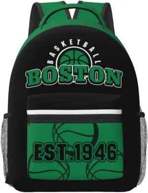 Boston Backpack for Boys Girls, Sports Backpack,Suitable For School Use,Gift For Men Women Fans