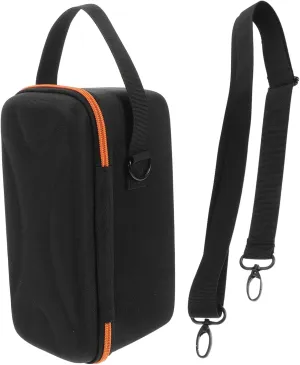 Box Speaker Storage Box Travel Carry Bag Speaker Cover Speaker Carry Cover Travel Carry Cases Case for Speaker Electronics Organizer Travel Cases Speaker Carry Case Plastic Black