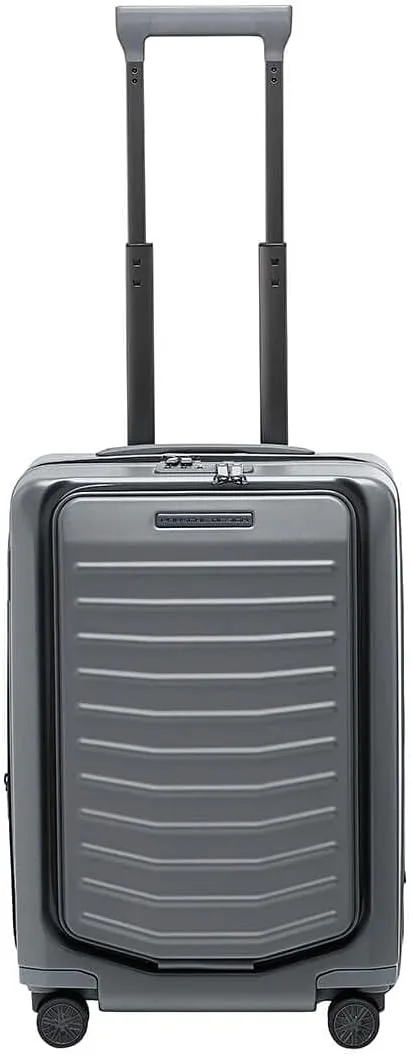 Bric's PORSCHE DESIGN 21" Spinner Expandable Carry-On Luggage - 15" Laptop Compartment - Roadster Travel Hardside Suitcase - Anthracite Matte