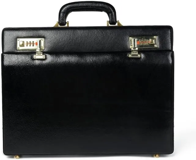 Briefcase Hand Bag 100% Genuine Indian Leather,Hand Carry,Travel,Office,Business,Documents,Meeting,Multi-Purpose Unisex Premium Quality Bag Ideal for gifts | Gift for him