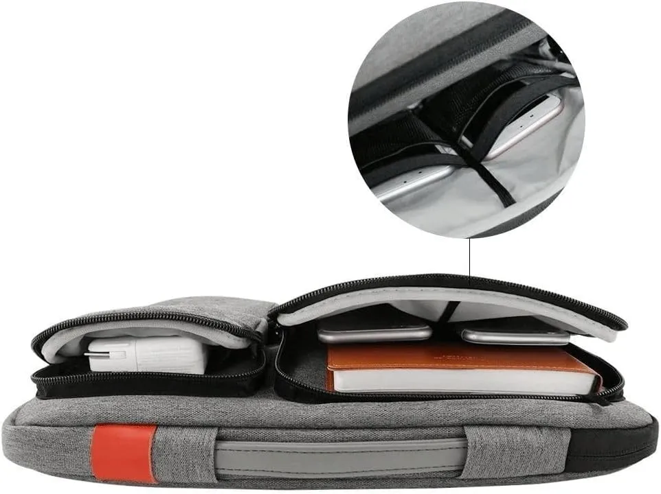 Briefcase Handbag Laptop Sleeve Pouch Case Cover Bag for 13.3, 15.6 InchLaptop Notebook Computer(13-13.3)