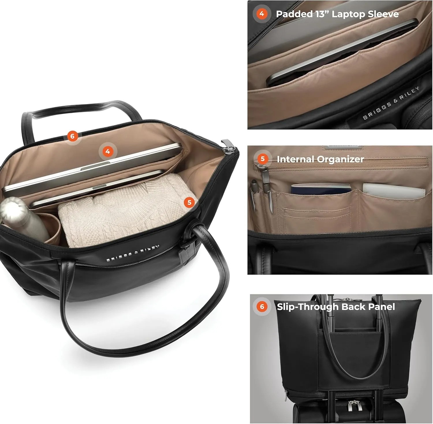 Briggs & Riley Rhapsody Expandable Tote