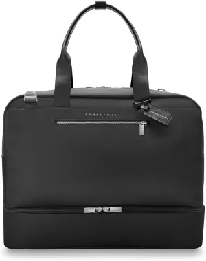 Briggs & Riley Weekender Tote Bag - Nylon Carry On Handbag with Shoulder Strap, Fits 15" Laptop - Rhapsody Collection