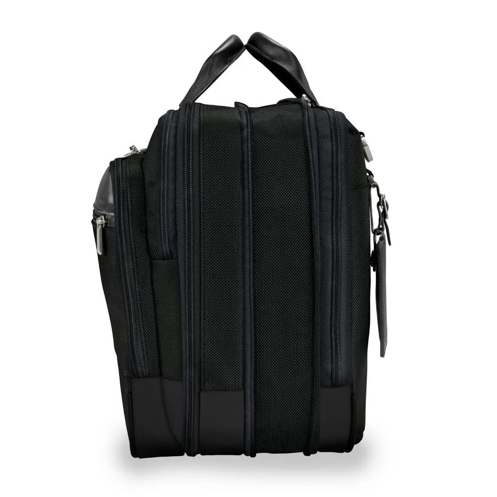 Briggs & Riley Work 12" Expandable Brief Black Blacksize Medium