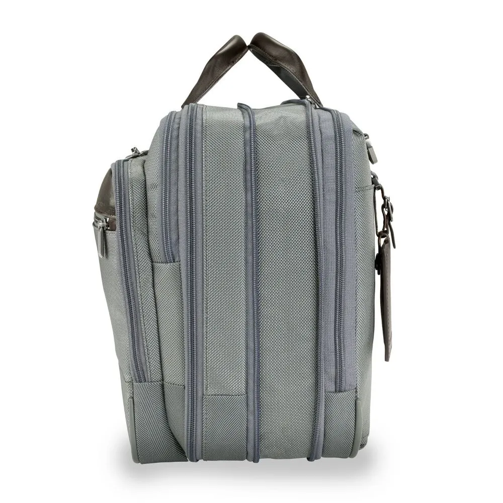Briggs & Riley Work 12" Expandable Brief Grey Greysize Medium