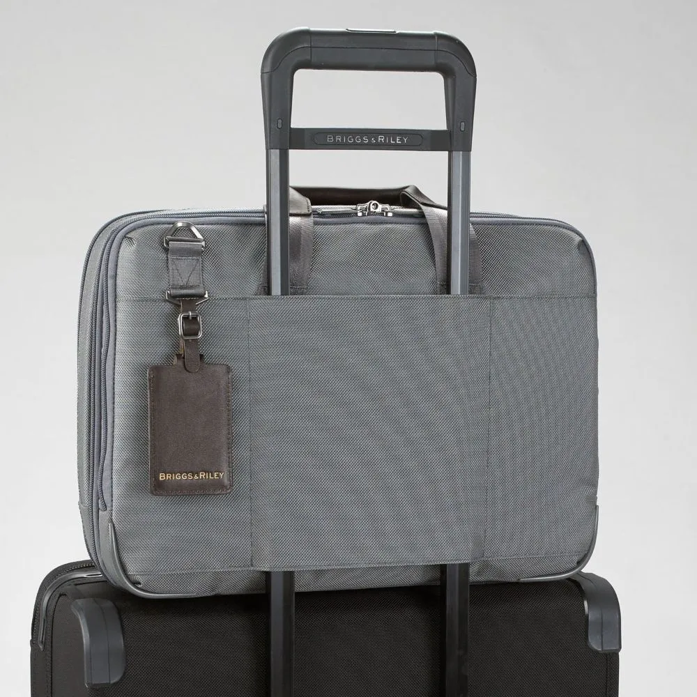 Briggs & Riley Work 12" Expandable Brief Grey Greysize Medium