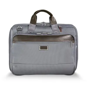 Briggs & Riley Work 12" Expandable Brief Grey Greysize Medium