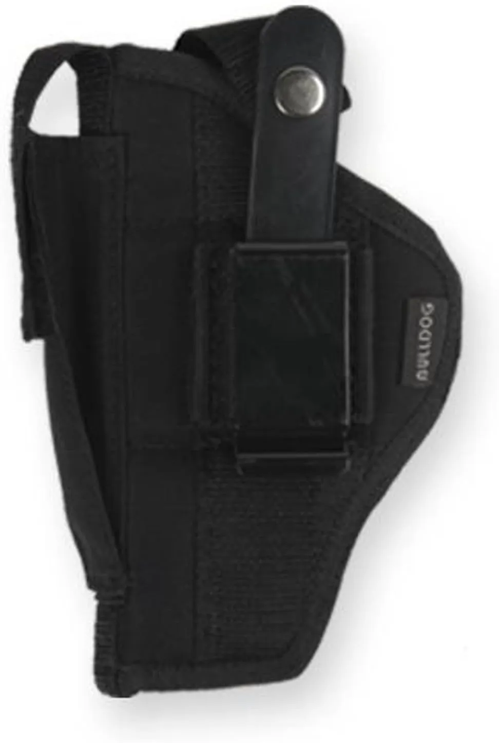 Bulldog Cases Nylon Hip Holster|Sizes for Revolver and Semi-Auto| Fits Glock, S&W, Ruger, Springfield, Taurus |