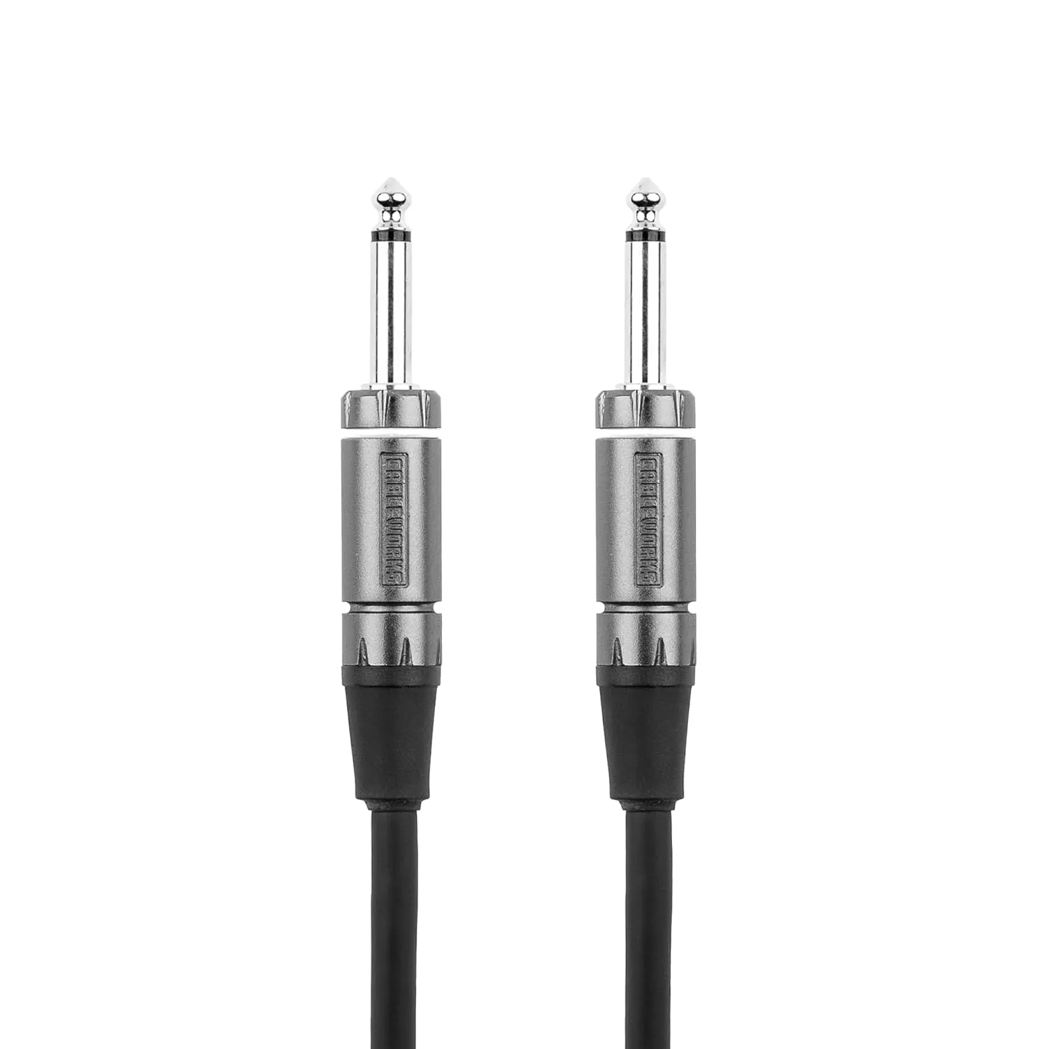 by Gator Cases Composer Series Deluxe 10 Foot Straight to Straight Guitar Instrument Cable, (GCWC-INS-10)