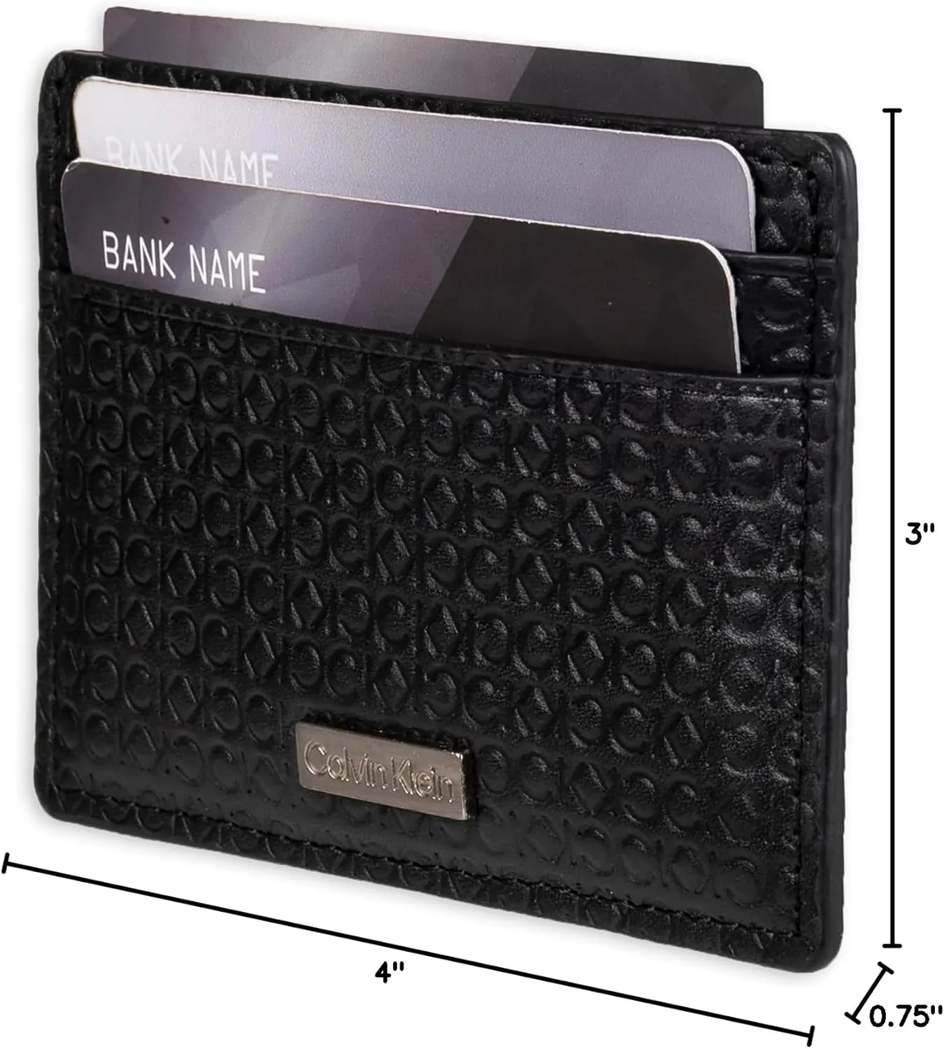 Calvin Klein Men's Wallet Sets-Minimalist Card Cases, Bifold Wallets