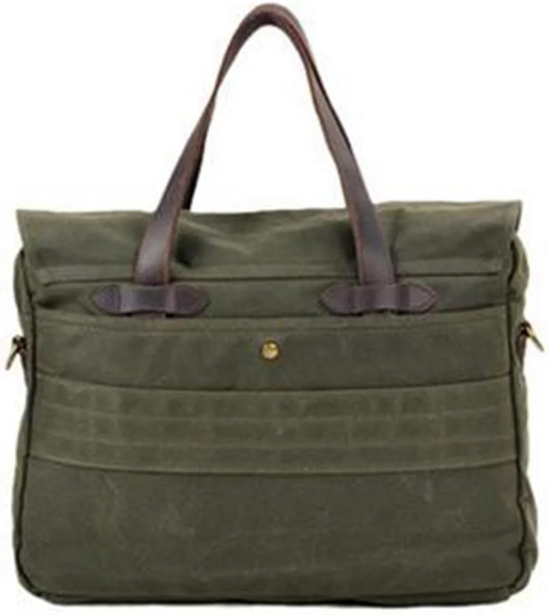 Canvas Laptop Bag for Men - Functional Work Pouch