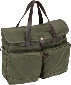 Canvas Laptop Bag for Men - Functional Work Pouch