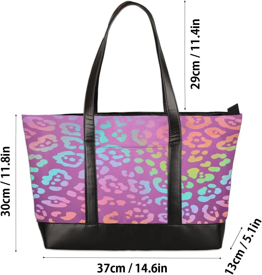Canvas Laptop Tote Bag for Women Flower Sunflowers Flag 15.6 Inch Large Capacity Computer Bag