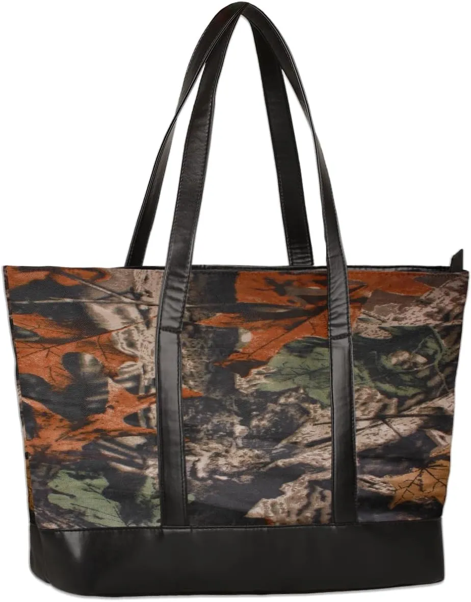 Canvas Laptop Tote Bag for Women Flower Sunflowers Flag 15.6 Inch Large Capacity Computer Bag