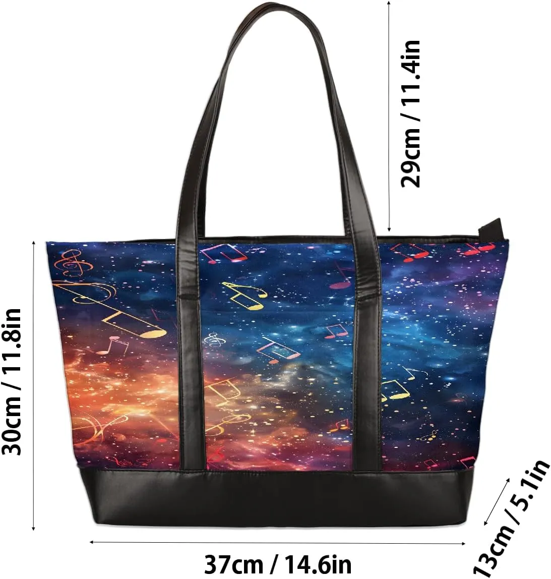 Canvas Laptop Tote Bag for Women Fruit Lemon Yellow Realistic 15.6 Inch Large Capacity Computer Bag