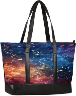 Canvas Laptop Tote Bag for Women Fruit Lemon Yellow Realistic 15.6 Inch Large Capacity Computer Bag