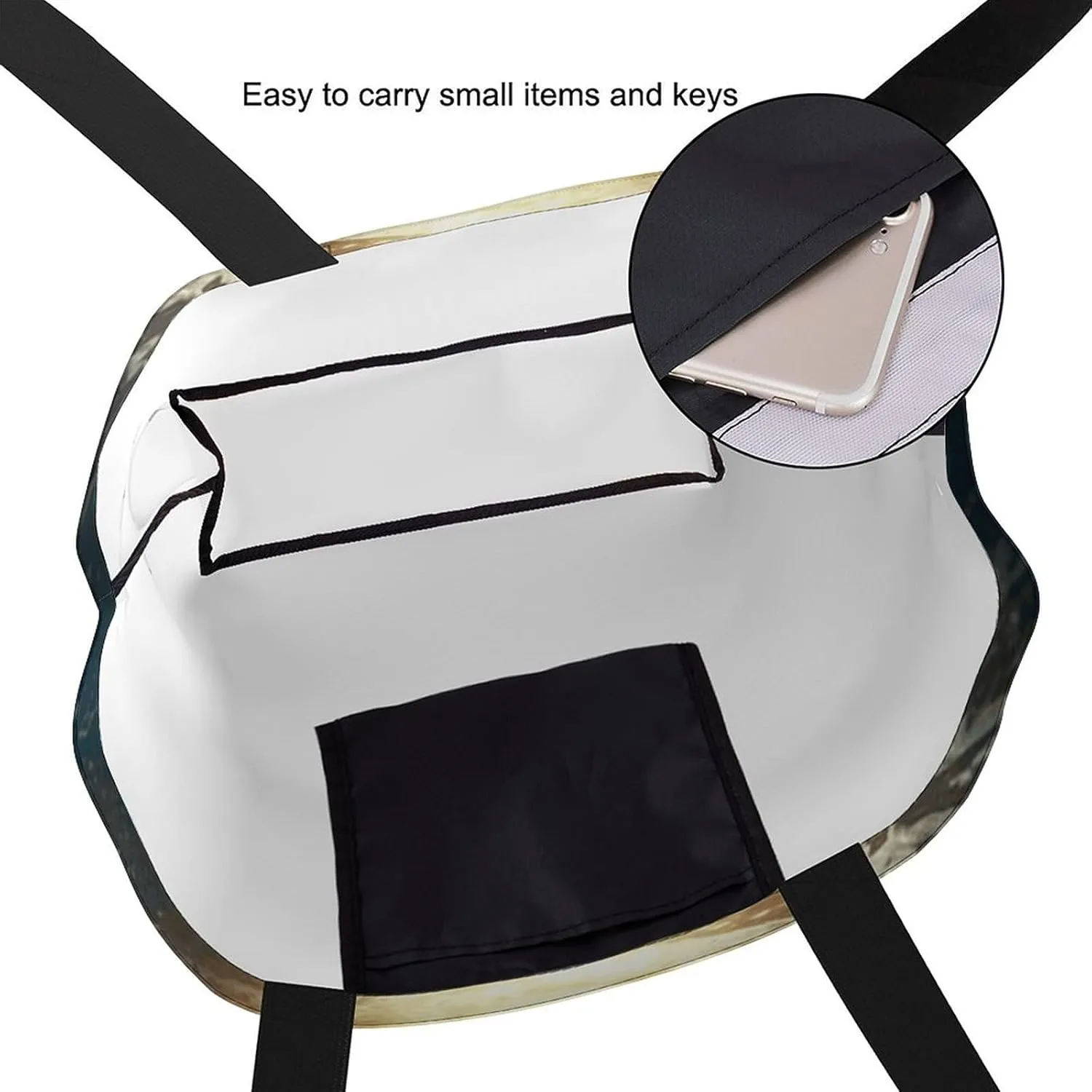 Canvas Tote Bag Large Women Casual Shoulder Bag Handbag Reusable Beach Shopping Grocery Bag For Outdoors
