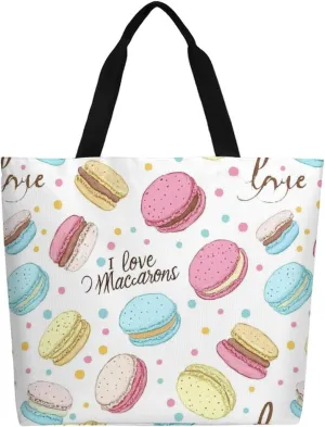 Canvas Tote Bag Large Women Casual Shoulder Bag Handbag Reusable Beach Shopping Grocery Bag For Outdoors