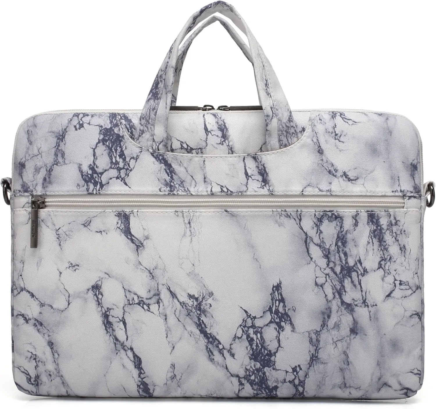 canvaslife Marble pattern Canvas Laptop Shoulder Messenger Bag Case Sleeve for 11 Inch 12 Inch 13 Inch Laptop and 11/12/ 13