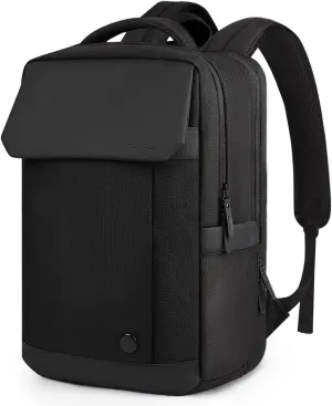 Carry on Backpack for Man Women,Extra Large Travel Bussiness Waterproof Backpack,BLACK,00595