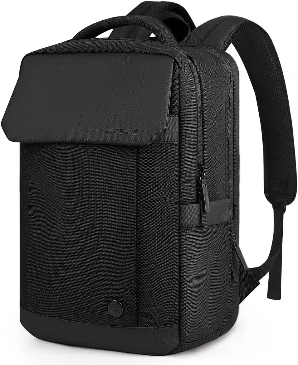 Carry on Backpack for Man Women,Extra Large Travel Bussiness Waterproof Backpack,BLACK,00595