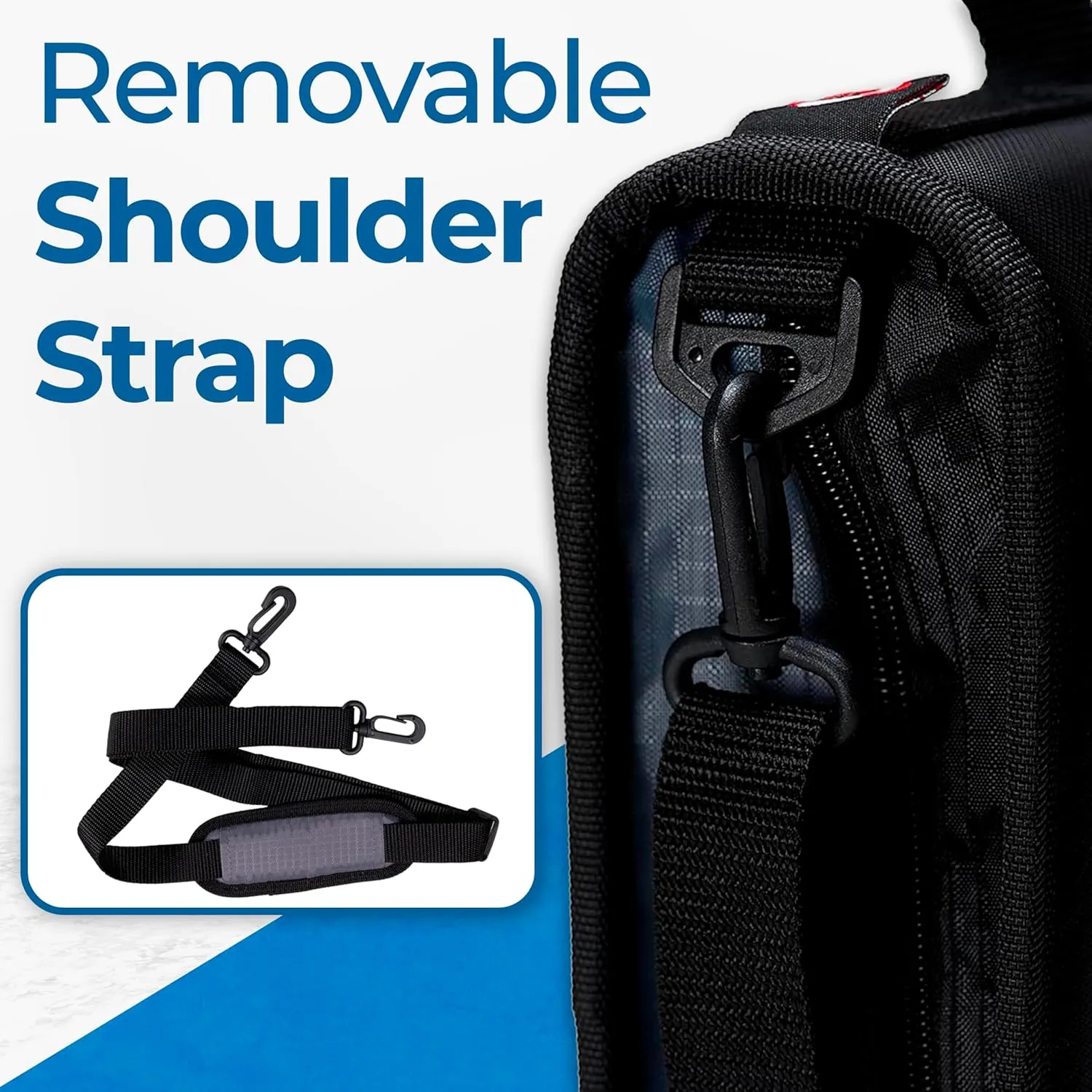 Case-it The Mighty Zip Tab Zipper Binder - 3 Inch O-Rings - 5 Color Tab Expanding File Folder - Multiple Pockets - 600 Sheet Capacity - Comes with Shoulder Strap - Lavender D-146