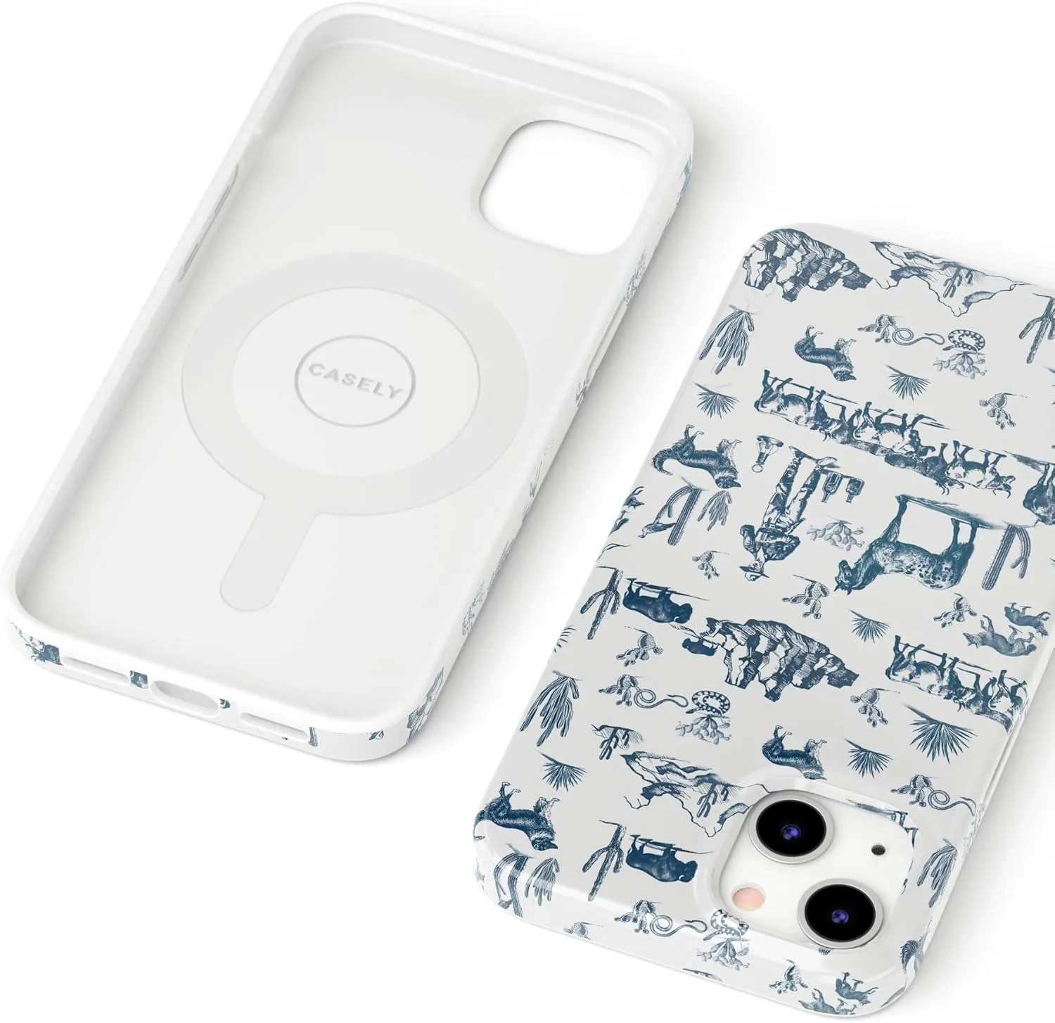 Casely iPhone 13 Case | Compatible with MagSafe | Wild West Adventure | Desert Western Case