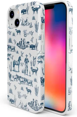 Casely iPhone 13 Case | Compatible with MagSafe | Wild West Adventure | Desert Western Case